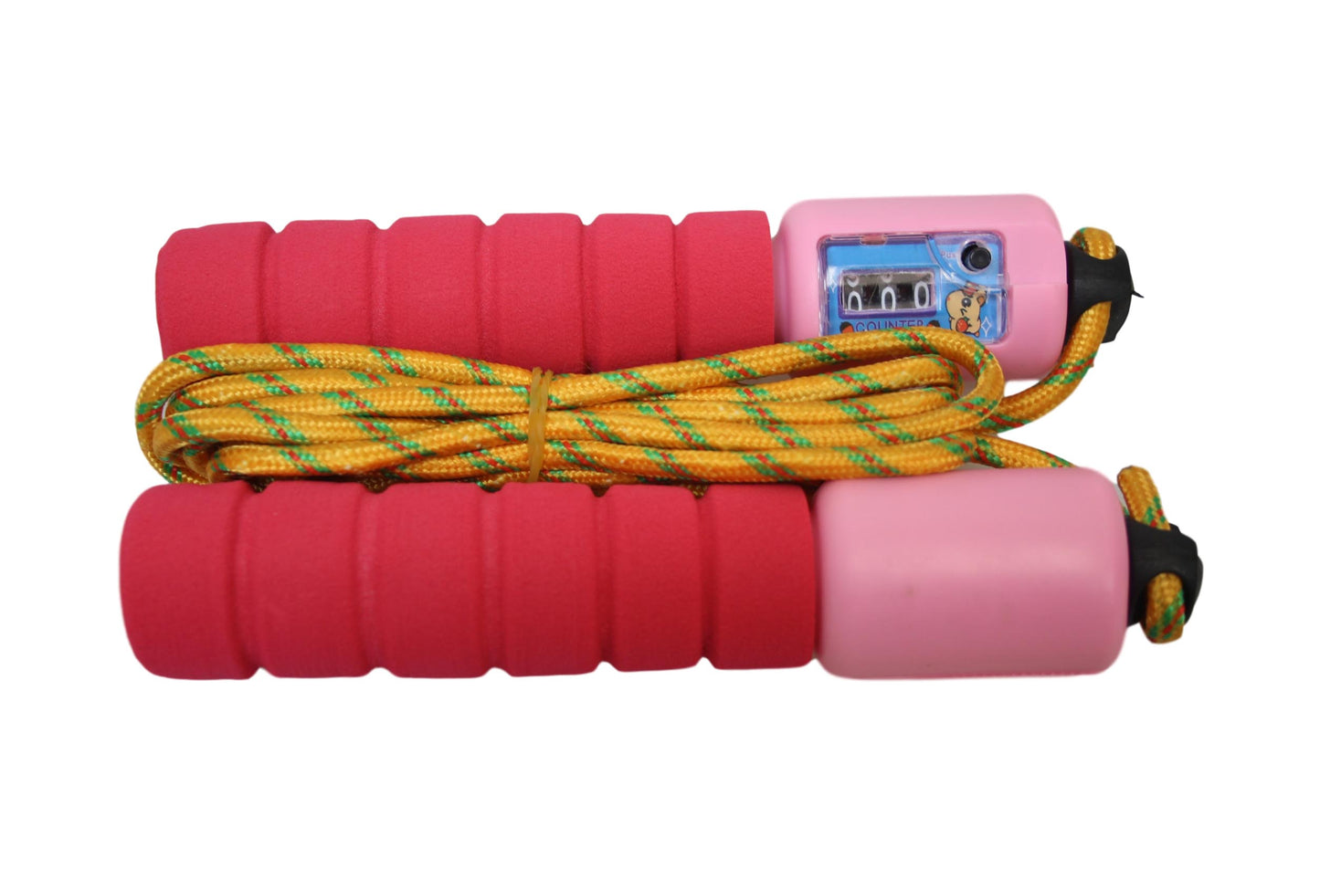 Children's Skipping Rope with Counter and Soft Handle Assorted Colours 0378 A (Parcel Rate)