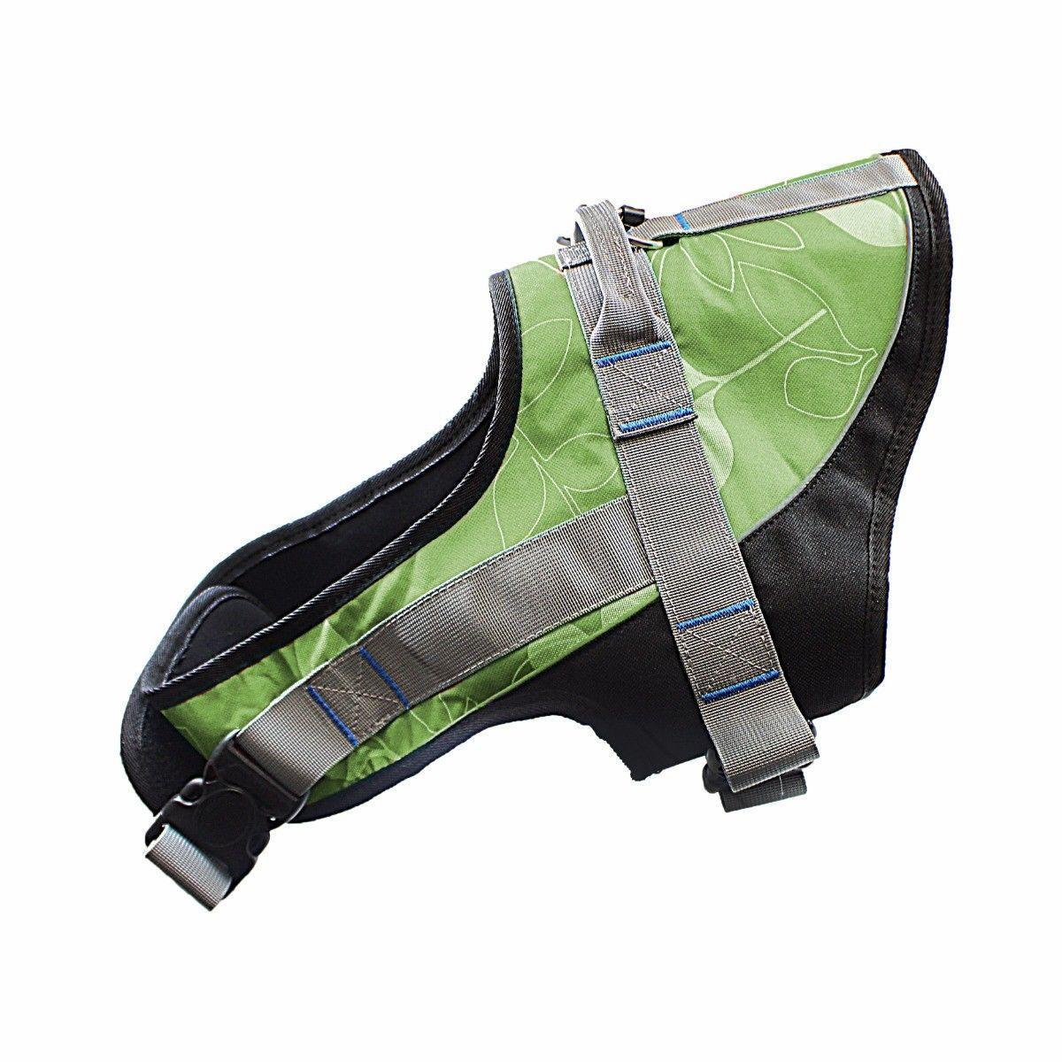 20 Chest Adjustable Soft Padded Non Pull Pet Dog Harness Vest Walking S-XL Nylon 3948 (Parcel Rate)