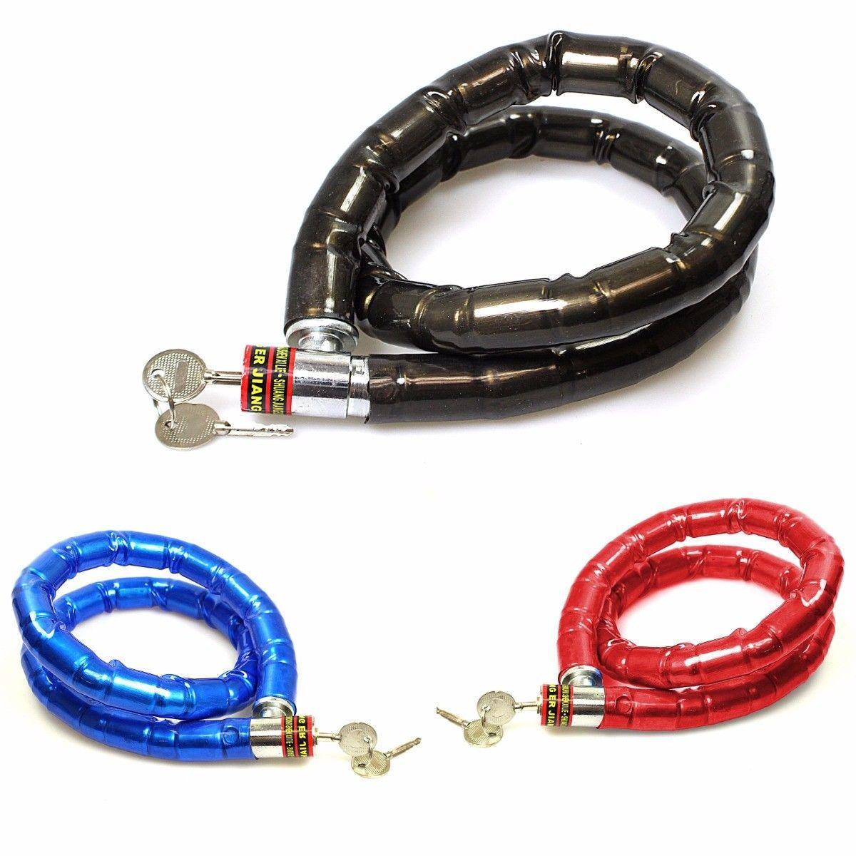 Assorted Colour Heavy Duty Motorcycle Band Lock 1903 (Parcel Rate)