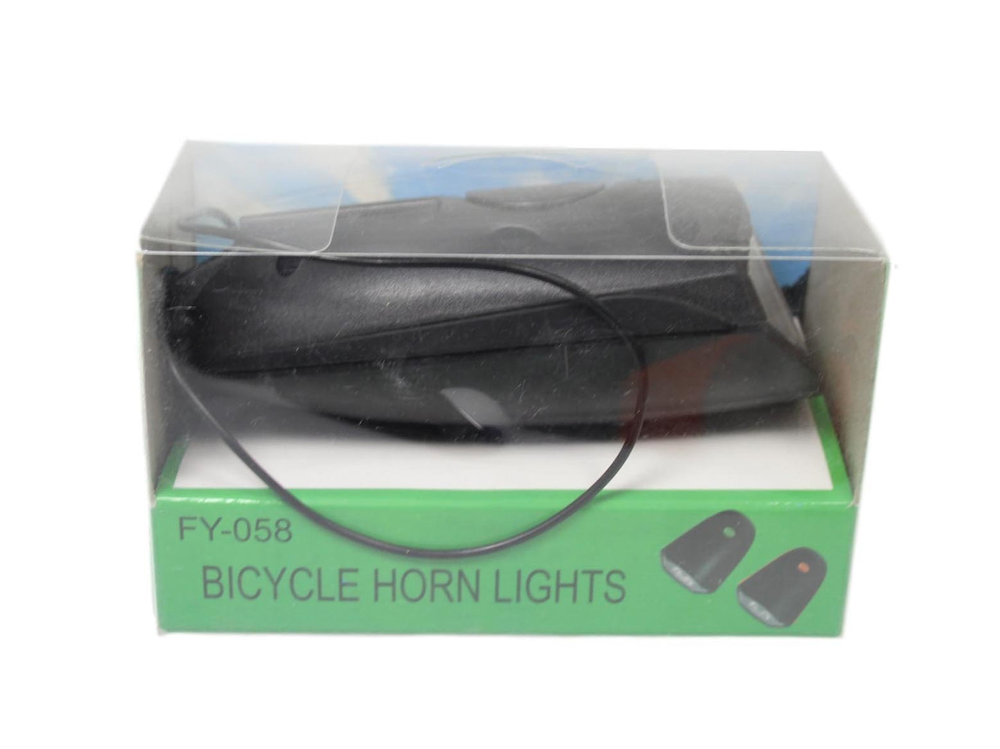 Bicycle Safety Hazard Light And Horn 2 in 1 Long Horn Switch Bicycle Light 12cm 5583 (Parcel Rate)