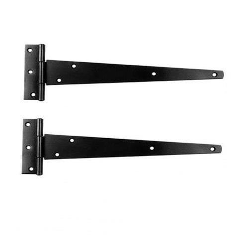 6'' Tee Hinges Black Plastic Header 5227 TH6 (Parcel Rate)