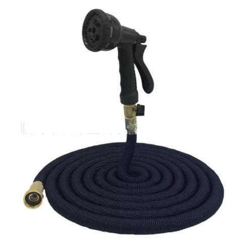 75 FT Heavy Duty Magic Expanding Flexible Expandable Garden Water Hose Pipe Spray Gun 4692 A W25 (Parcel Rate)