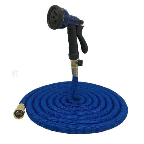 75 FT Heavy Duty Magic Expanding Flexible Expandable Garden Water Hose Pipe Spray Gun 4692 A W25 (Parcel Rate)