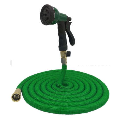 75 FT Heavy Duty Magic Expanding Flexible Expandable Garden Water Hose Pipe Spray Gun 4692 A W25 (Parcel Rate)