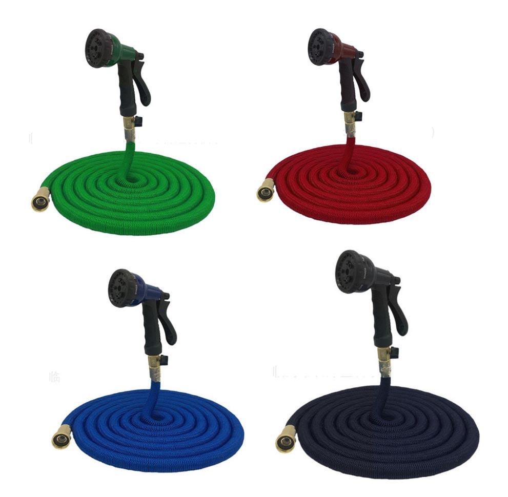 75 FT Heavy Duty Magic Expanding Flexible Expandable Garden Water Hose Pipe Spray Gun 4692 A W25 (Parcel Rate)