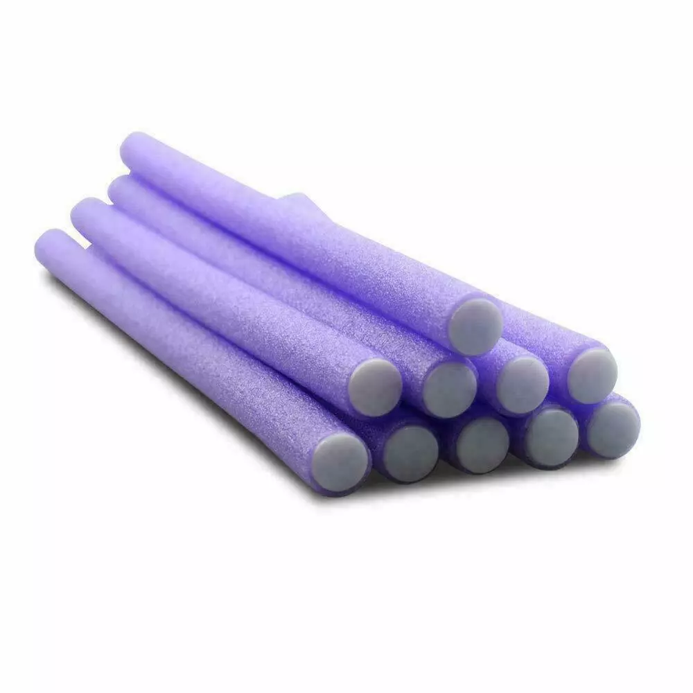 Foam Hair Rollers – 12pcs Bendy Curlers for Soft Curls & Waves | Heatless Hair Styling Tools UK