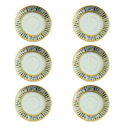 Durane Tea Coffee Cup Set of 12 Kea Pillars 10191 (Parcel Plus Rate)