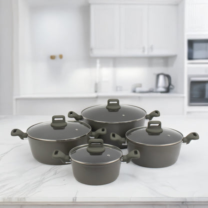 SQ Professional Zoya Forged Stockpot Set of 4 Ash 11726 (Big Parcel Rate)