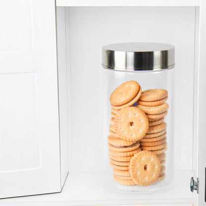 Kolorr Classic PET Plastic Food Storage Jar 2700ml 11778 (Parcel Rate)