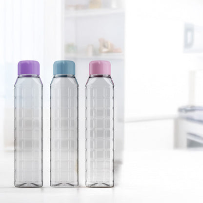 Kolorr PET Plastic Water Drinking Bottle 1L Assorted Colours 11843 (Parcel Rate)