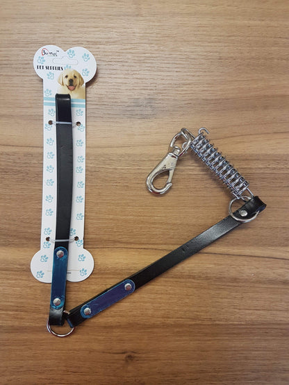 Pet Dog Leash Lead with Spring Buckle Clip 51cm Assorted Colours 4620 (Large Letter Rate)