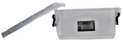 Clear Plastic Rectangle Storage Box 1.75 Litre 20 x 14 x 10 cm 2131 (Parcel Rate)