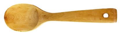 Wooden Serving Spoon 6 x 26 cm 2791 (Parcel Rate)