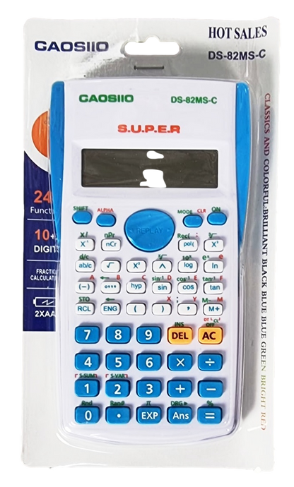 Plastic Scientific Calculator Assorted Colours 0706 (Large Letter Rate)