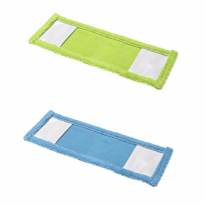 Microfibre Flat Mop Head Refill Replacement Cover 43 x 14cm Assorted Colours 2548 (Large Letter Rate)