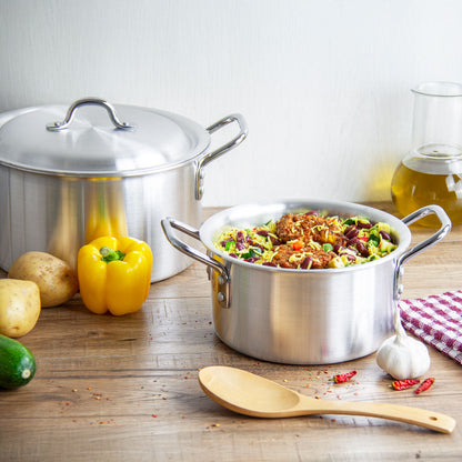 SQ Professional Galaxis Carina Aluminium Casserole Set of 5 18-20-22-24-26cm 2159 / 4881  (Big Parcel Rate)