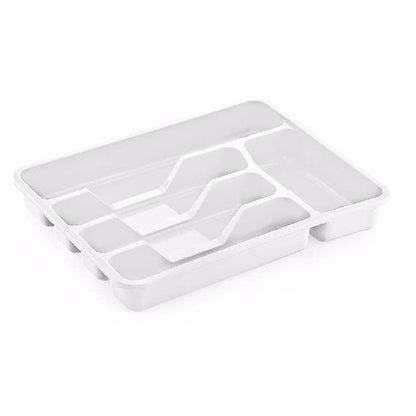 Plastic Cutlery Drawer Tray Holder 38.5 x 30.4 cm Assorted Colours D14001 (Parcel Rate)