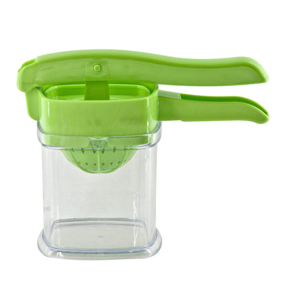Plastic Manual Hand Press Lemon Orange Juice Squeezer Press 0.5L Assorted Colours SQ5279 / 9879 (Parcel Rate)