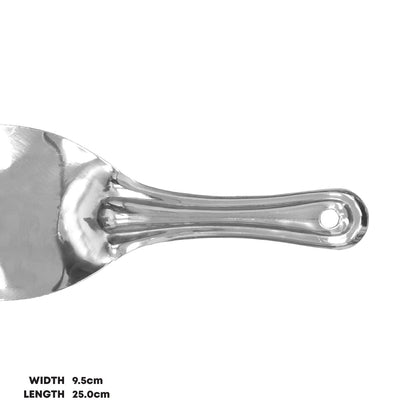 Stainless Steel Rice Serving Spatula Spoon Panja 9.5 x 25 cm 5588 (Parcel Rate)