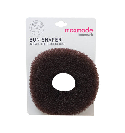 Mesh Hair Bun Styler Donut Former Ring 10cm Assorted Colours 6235 (Parcel Rate)