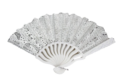 Chinese Handheld Folding Hand Fan 42cm Assorted Colours 6506 A (Large Letter Rate)