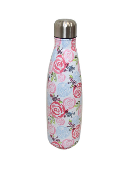 Steel Thermos Drinking Flask Bottle 500ml Assorted Designs 6527 (Parcel Rate)