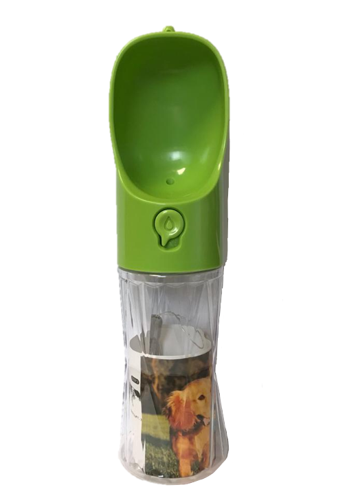 380ml Portable Pet Water Bottle for Dogs & Cats – Leak-Proof Travel Dispenser