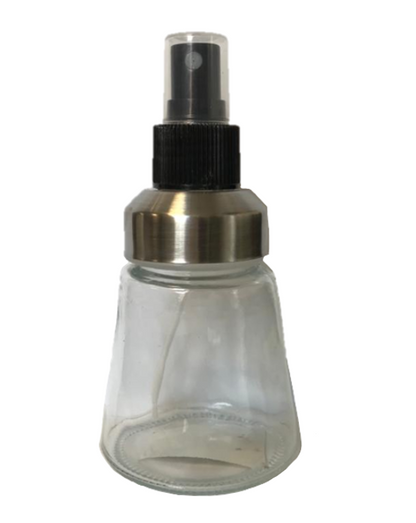 Clear Glass Kitchen Vinegar Spray Bottle 13.5 x 6.5 cm 125ml 7017 (Parcel Plus Rate)