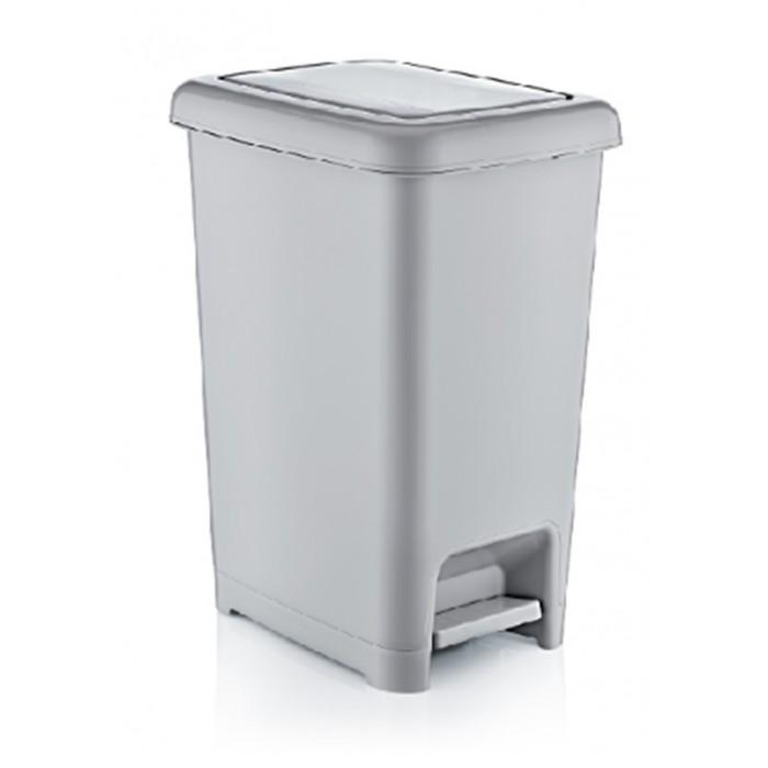 Plastic Kitchen Bathroom Slim Pedal Bin 60 Litre D01045 / PB60 A (Big Parcel Rate)