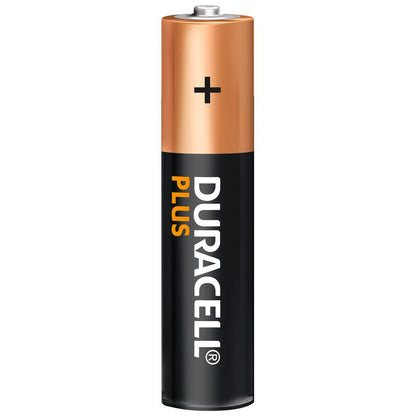 4x Duracell Plus AAA Batteries LR03 Non Rechargeable 2432 / MN2400B4PLUS (Large Letter Rate)