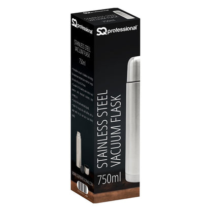 SQ Professional Stainless Steel Vacuum Thermos Flask 750ml 4848  (Parcel Rate)