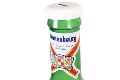 Giant Plastic Kronenbeurg Money Saving Bottle 59.5 x 14cm BOT008 (Big Parcel Rate)