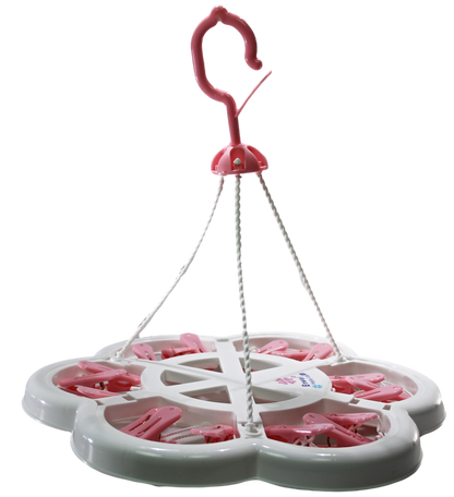 Clothes Peg Laundry Hanger 36cm Assorted Colours 5532 (Parcel Rate)