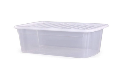 Plastic Cobalt Underbed Storage Box 30 Litre Assorted Colours LL5422 / ST30 (Big Parcel Rate)