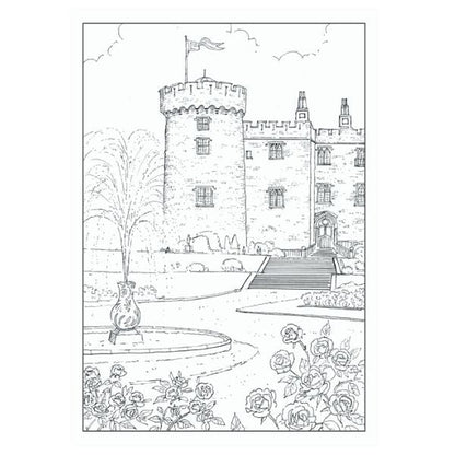 World of Art Adult Colouring Book Country Scenes, Castles & Cottages Assorted Designs  P2581 (Large Letter Rate)