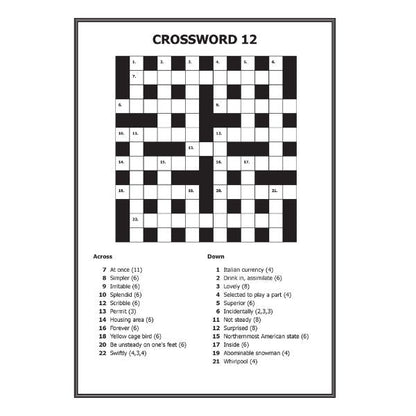 Mega Large Print Modern Crossword Book 2 P2961 (Parcel Rate)