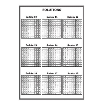 Mega Large Print Modern Sudoku Book 1 Easy & Medium P2962 (Parcel Rate)
