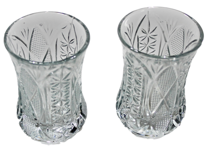 Qasion2 6Pc Set Designed Tea Glass 82ml T 5.60 H 8.20cm 0188 (Parcel Rate)