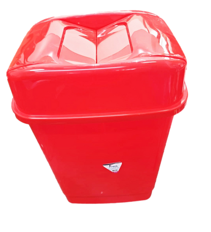 Double Click 50 Litre Dustbin No: 5 Kitchen Home ZP405 (Parcel Rate)