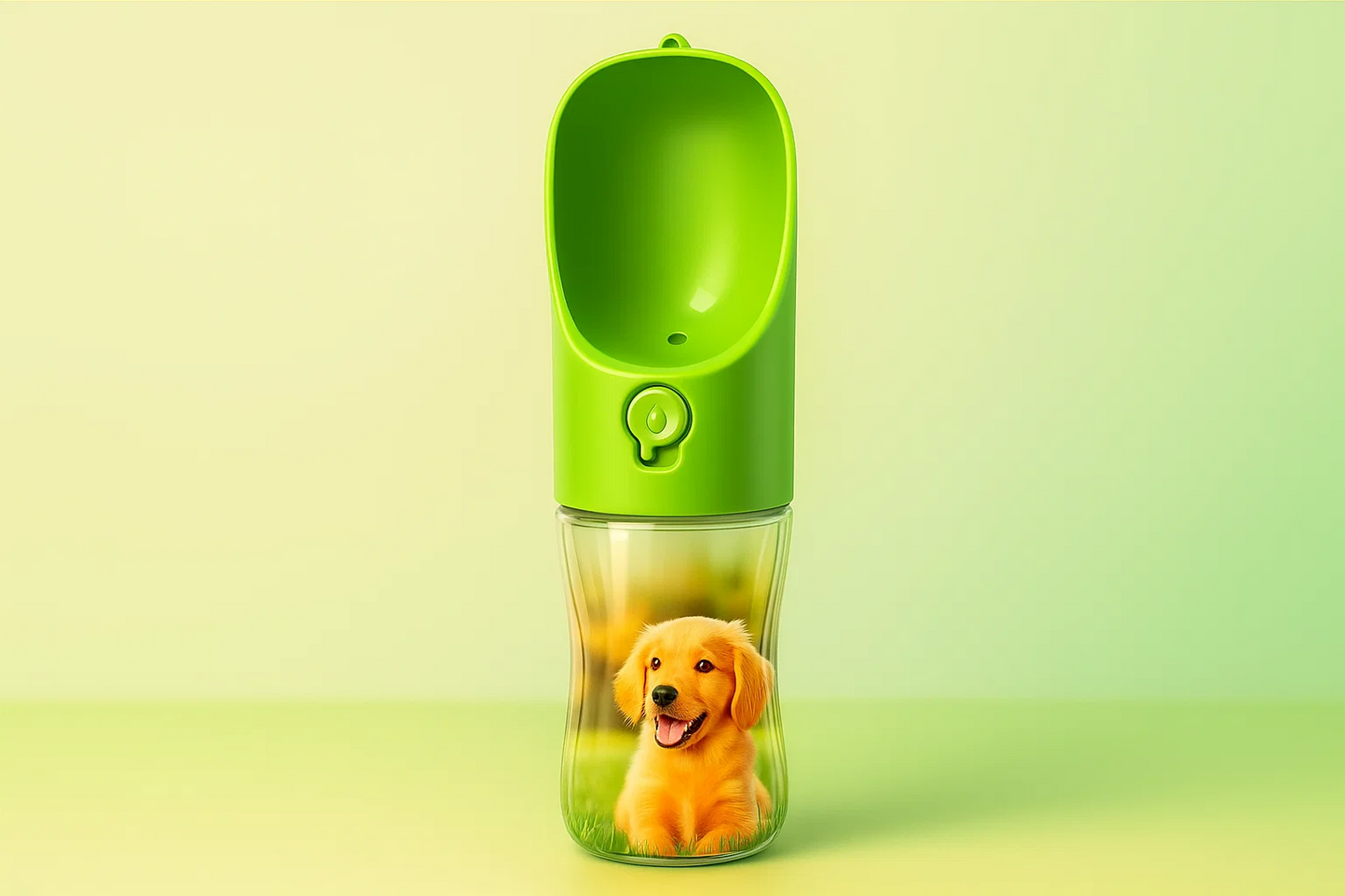380ml Portable Pet Water Bottle for Dogs & Cats – Leak-Proof Travel Dispenser