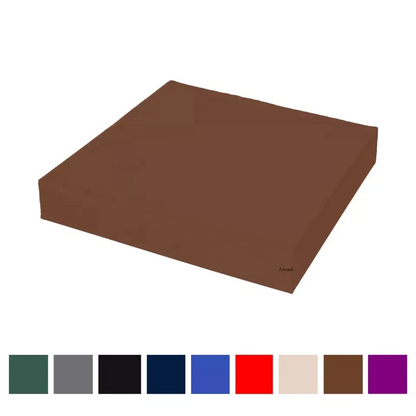 Waterproof Outdoor Chair Cushion – 4cm Thick Garden Seat Pad with Removable Polyester Zip Cover