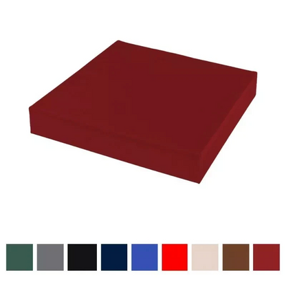 Waterproof Outdoor Chair Cushion – 4cm Thick Garden Seat Pad with Removable Polyester Zip Cover