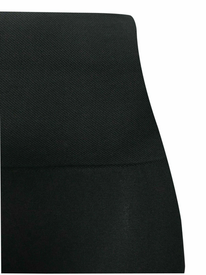 Ladies Black Firm Control Leggings – High Waist Shaping & Slimming Tummy Tucker Yoga Pants for Workout & Everyday Wear