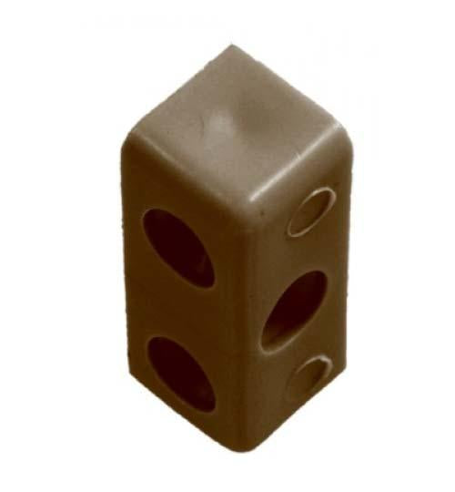 Value Pack Modesty Blocks Brown Pack of 10 3544 (Large Letter Rate)