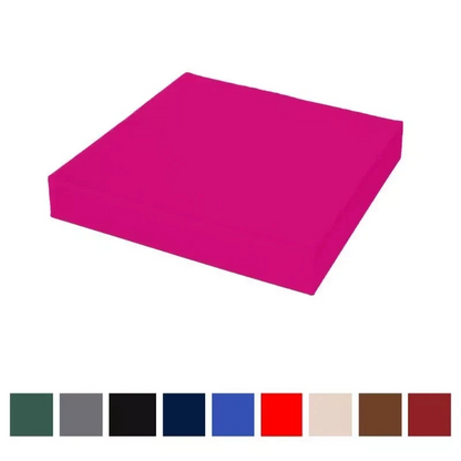 Waterproof Outdoor Chair Cushion – 4cm Thick Garden Seat Pad with Removable Polyester Zip Cover