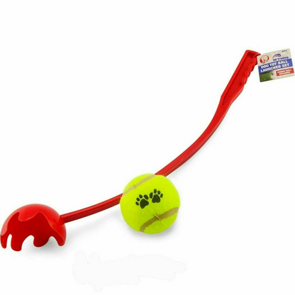 Dog Ball Launcher – Tennis Ball Thrower & Fetch Toy for Dogs | Interactive Pet Exercise & Training Chucker for Outdoor Play