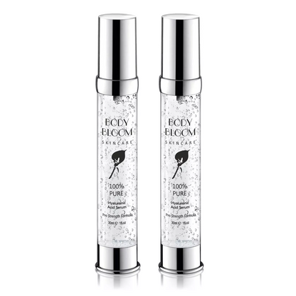 Hyaluronic Acid Serum 100% Pure – Instant Hydration, Dewy Glow, Firming & Plumping Anti-Ageing Face Serum (30ml)