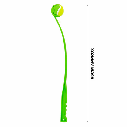 Dog Ball Launcher – Tennis Ball Thrower & Fetch Toy for Dogs | Interactive Pet Exercise & Training Chucker for Outdoor Play