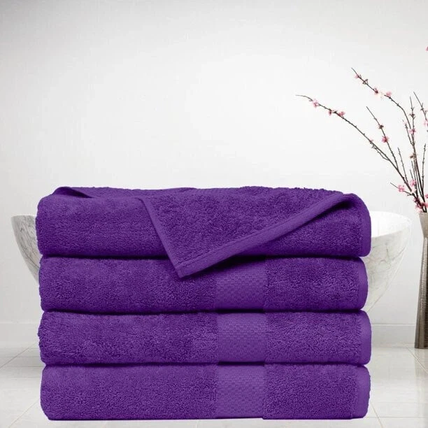 100% Egyptian Cotton 3pc Towel Set – 500gsm Bath Sheet, Hand & Face Towels