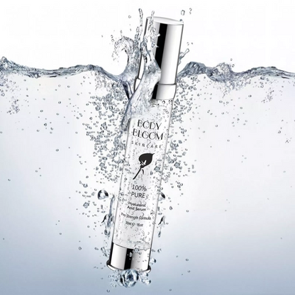 Hyaluronic Acid Serum 100% Pure – Instant Hydration, Dewy Glow, Firming & Plumping Anti-Ageing Face Serum (30ml)